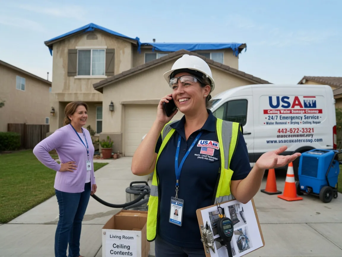 Ceiling Water Damage Restoration Ridgeville, IN FAQs